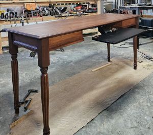 Custom, hand-made Northern cherry workstation - 2,300 USD.